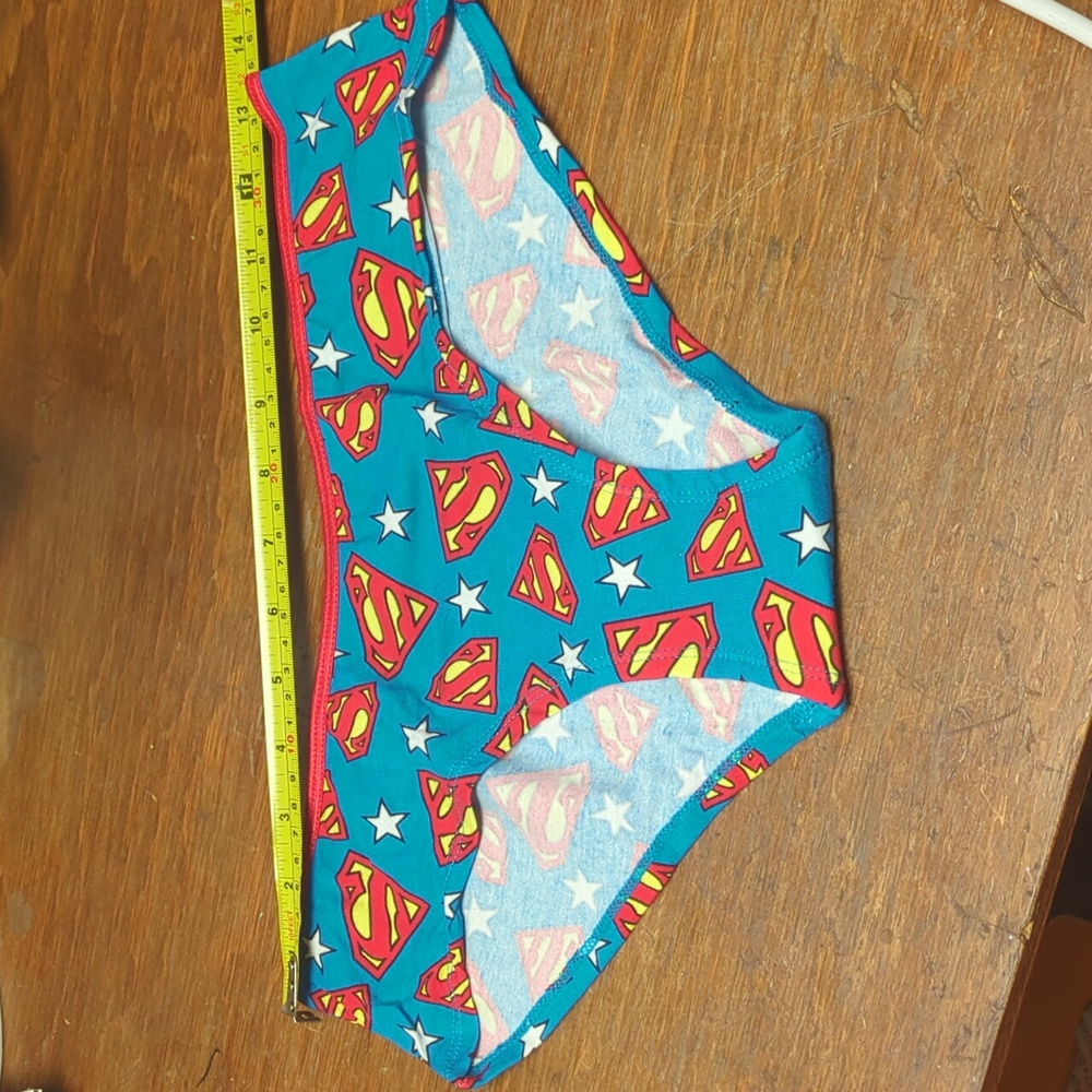 Superman Hipster Panties – 95% Cotton, Brand New in Gift Box! Women Size Medium